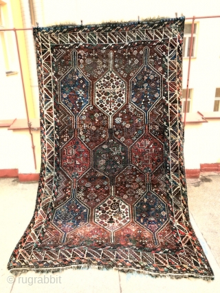 Persian Khamseh, 1920, 200x350 cm (6’7” x 11’6”).                         