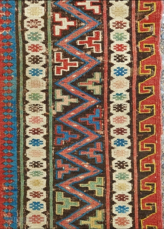 Mid19th Century Caucasian Sumac size: 150 x 190 cm                        