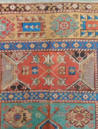 19th.Century Anatolia Konya Rug size: 111 x 153 cm                        