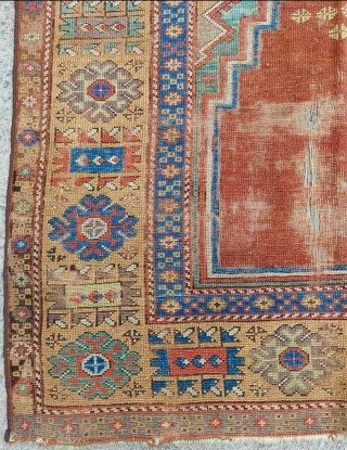 19th.Century Anatolia Konya Rug size: 111 x 153 cm                        