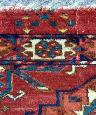 19th.Century Turkmen Tekke Torba size:46 x 118 cm                         