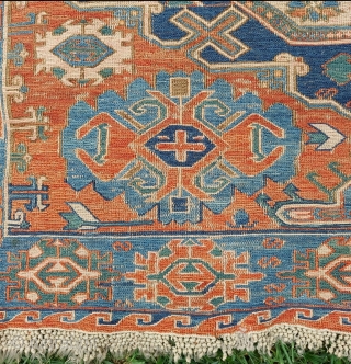 19th. Century Caucasian Sumak size: 145 x 220 cm                        