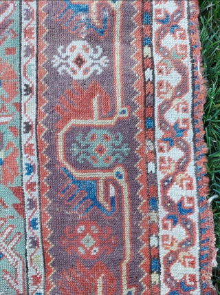 Middle of 19th. Century Milas Rug size: 103 x 146 cm                      