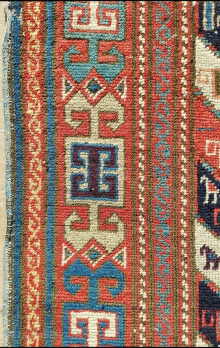 Shirvan Akstafha Rug circa 1870  size: 115 x 280 cm                      