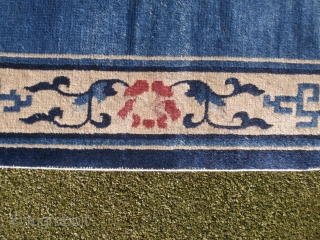 Old China Peching runner size cm. : 385*85

Dressy - two old repair well done 

P.Cat                  