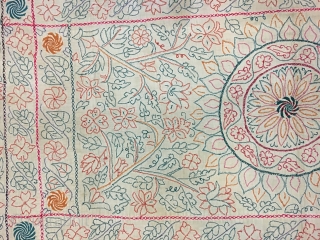 Kantha from  Jhikargachha village of Jessore District in the Division of Khulna, Bangladesh know for its finely hand embroidered work vintage Kanthas to its best embroidery  with the huge size  ...