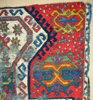 Ancient Sevan Kazak Fragment > Circa 1800                          