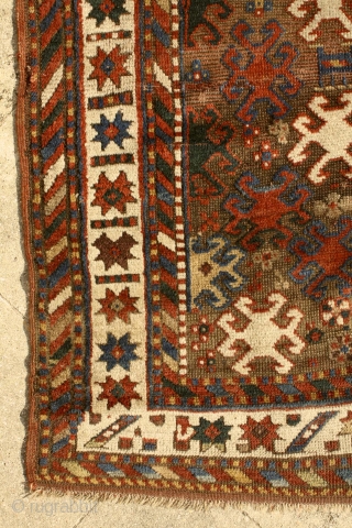 "Symbols are powerful because they are the visible signs of invisible realities." Saint Augustine A mythic 'Scarabeus' Kazak rug, pre-commercial village rug from the Caucasus. 19th century. In the ancient egyptian culture  ...