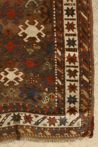 "Symbols are powerful because they are the visible signs of invisible realities." Saint Augustine A mythic 'Scarabeus' Kazak rug, pre-commercial village rug from the Caucasus. 19th century. In the ancient egyptian culture  ...