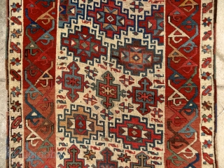 "When the color achieves richness, the form attains its fullness also." (Paul Cezanne) Shahsavan rug, Caucasus, mid 19th century. Perfect condition. Available. Please ask for more, if interested. More beauties on sale:  ...