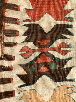 "The details are not the details, they make the design" - Charles Eames Joyfully drawn kilim, most probably a divan cover, Central Anatolia/Konya region, mid. 19th century more beauties: http://rugrabbit.com/profile/5160   