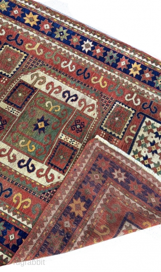 Turn of the century Karachof. Great earthy colours. Nearly perfect (1 small repair See the last pic) 
Size 132x234cm 
SOLD thank you           