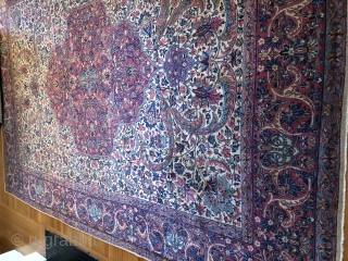 Beautiful antique Kerman rug 8’6” x 11’11”

This is an antique Kerman rug in excellent condition. Looking to sell it and get something different.  It dates to around 1910.    