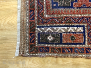 A very nice Baluch about 1900,size:135x76 cm(without Kelim),with an unusuall design and nice colors.in a mint condition.pls not to hesitate to ask me any question.        