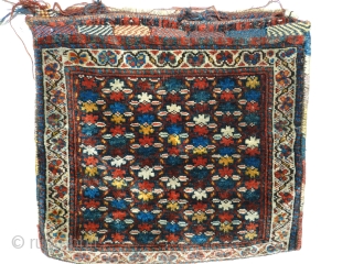 Half khodjin Khamseh,around 1900 jh and good condition,size;56x60 cm                        