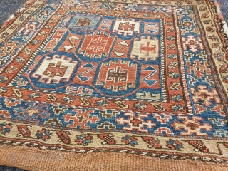 19 century Shahsvan khordjin.57x54 cm                            