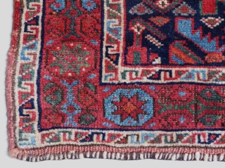 Afshar,1900 jh.All naturaal color's,Wool on Wool.
size 29x46 cm                         