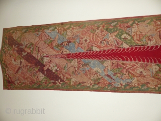 Old Indonesië Kemben,with very nice colors.size;225x41 cm                          