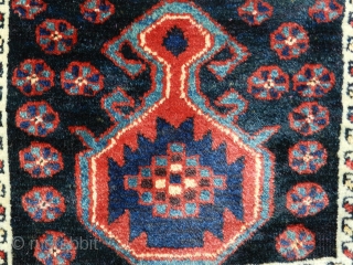  Afshar,around 1900 jh,All natural colors,size;35x35 cm                          