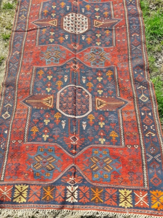 kilim "Supradum" Dagestan,Avars,  
1301 year on Hijra,
The size of 152 x 582 cm,
                   