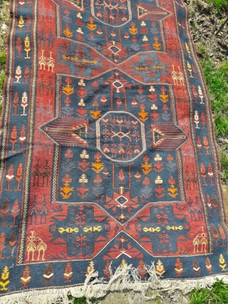 kilim "Supradum" Dagestan,Avars,
1890-1900,

Size 152 x 490 cm,                          