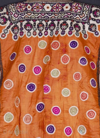  CHILD DRESS •

Undying and Incomparable Culture of Sindh, Fascinating Elegance of Patterns .

Sindh, Pakistan, mid 20th- century

This Hand embroidered designs and motifs are flat and marvellous worked on one or two  ...