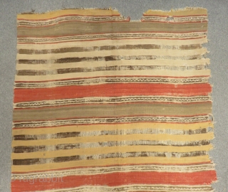 19th Century Kapatokya Striped Kilim Size.315x145cm                           