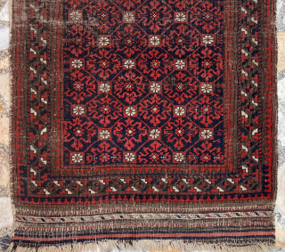 Antique Baluch Rug Size 120x75 Cm                           