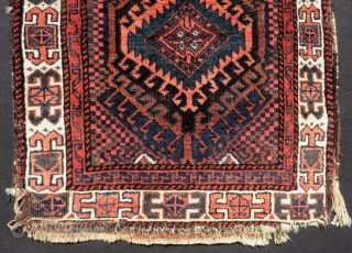 Antique Baluch Bagface Size.65x62 Cm                            