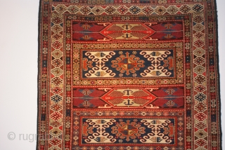 Shirvan rug with a soumac design, early 20th c
4.3 X 6.4                      