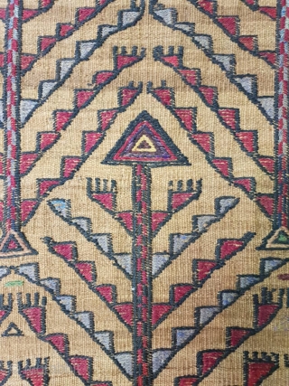 Baluch sofreh , with amazing tree design
Patterns are needlework
Circa 1950, 145 * 150 cm
collectors  most wanted
                