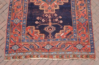 Antique Afshar 173 x 132 cm (5ft 9" x 4 ft 5"). last quarter 19th century, all natural dyes. All in all good condition. For questions, please ask     