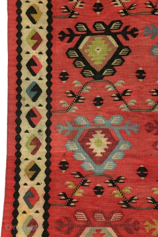 Sarkoy kilim, Bulgaria, ca 1890, 156 x 83 Cm. 
                       