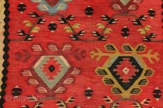 Sarkoy kilim, Bulgaria, ca 1890, 156 x 83 Cm. 
                       