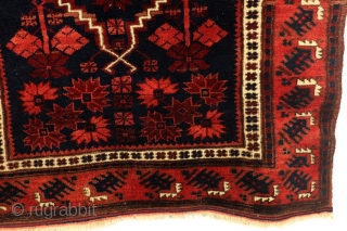 mid 20th century Yagdcibedir, west Anatolia. 
Full pile, wool on wool, warp and weft white wool. 
No bleeding, clean, in good condition. 
Deep gloss. 
        