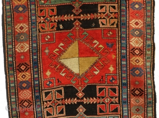 Antique, West Anatolia, 110 x 300 Cm. - 3.6 ft.x 10 ft. 
Wool on wool. Brilliant and natural colors. 

Afshari and other nomads migrated in the 18th century and later to this  ...