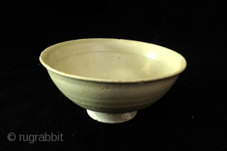 Song bowl, high 7.5 cm. wide 17 cm. 
Song dynasty; 960 - 1279.                    