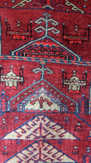 prayer rug, afghan, 100 x 128 Cm.                          