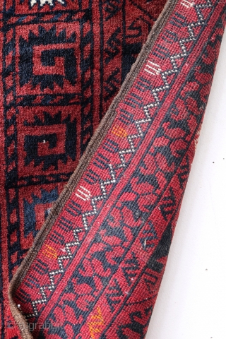 Mid 20th century, 70-ies, Turkmen Yomouth rug. 
Full pile beautifull glow. 
Goat wool warp. 
310 x 192 Cm's   10 ft 4 inch x 6 ft 11 inch. 
   