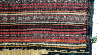 Afshar from Khorassan, sofreh. 
Camel wool.                           