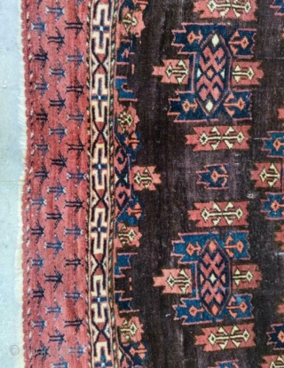 Turkman Yamoud 

146 x 235 cm

Beautiful rug                          