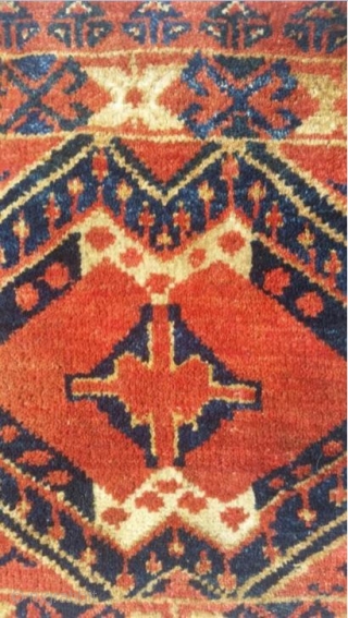 Beshir Torba Turkmenistan Wool on Wool, Excellent condition, 110 x 40 cm                     