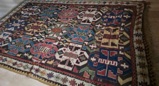 Old kelim - kilim 160 x 220 cm                         