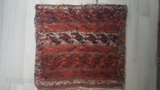 soumak bagface 47 x 51 cm. Good design and good condition. All natural colors                   