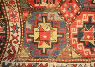 Kazak rug 236 x 102, very colorful and in good condition                      