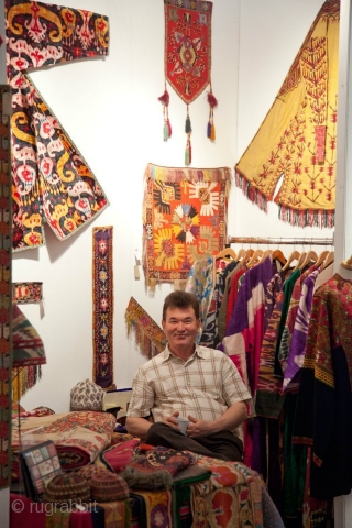 Some images of LARTA, London Antique Rug and Textile Arts fair, 2012 courtesy of Seref Ozen!                 