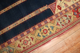 Antique Tuduc Transylvanian Prayer rug.  4'1''x5'10''.  Gorgeous colors and design.  A little rough on sides and ends.             