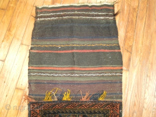 Antique Balouch Bagface.  1'9''x3'9'' Excellent condition                          