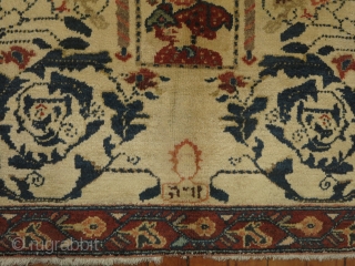 Antique Persian Hamedan.  Pictorial 3'x2'                           