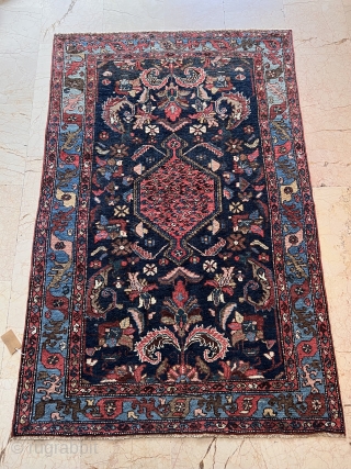 Old Ferhan Rug 4’3”x6’9” feet ( 1,30x2,04 cm) nice colors and nice conditions all original AVAILABLE if need any more information please contact DM - E-mail  sahcarpets@gmail.com  or WhatsApp +905358635050  ...
